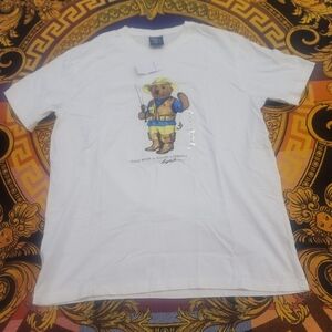Polo by Ralph Lauren White Bear Graphic Tee
